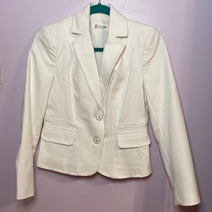 New York & Co White Blazer with Button & Pocket Detail BRAND NEW NEVER WORN!